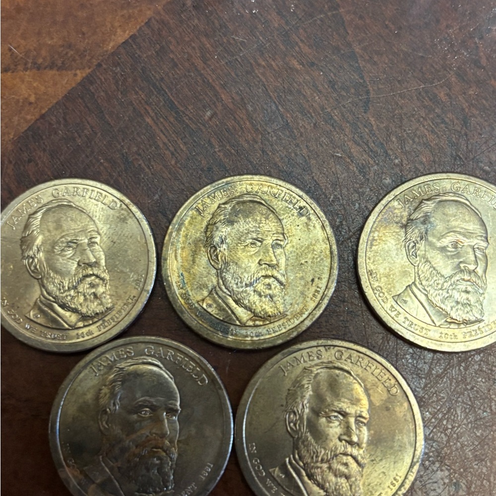 James Garfield Commemorative Coins